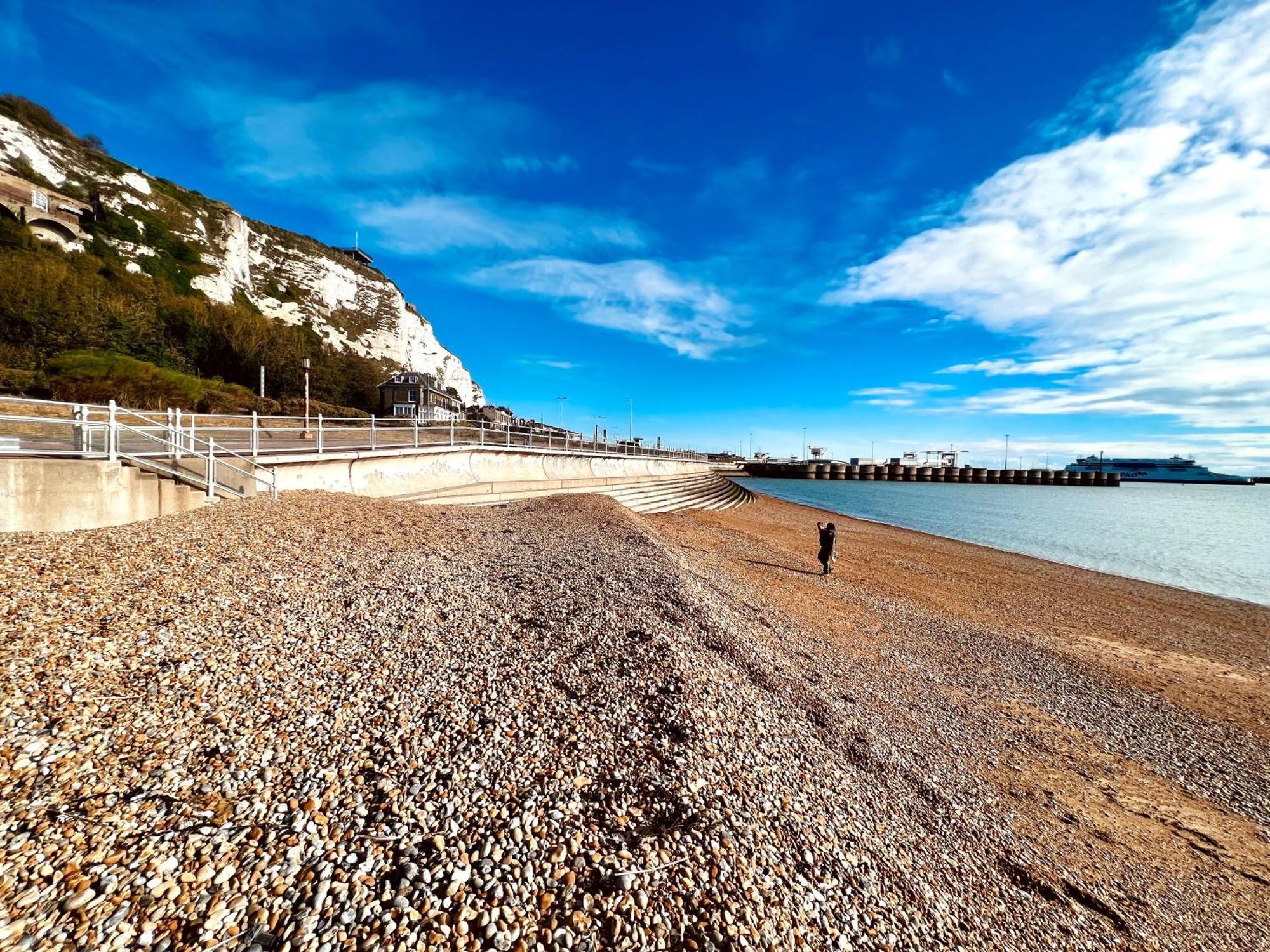 Flat 4 Marine Parade House, 1 East Cliff- Next To Dover Port, White Cliffs, Beach, Castle Экстерьер фото